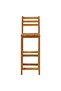 Bar Stools 4 pcs Solid Acacia Wood - 4