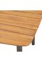 9 Piece Garden Dining Set Poly Rattan Brown - 8