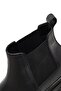 Men's Black Leather Chelsea Boots 25Wfd702018 - 7