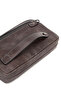 Men's Gray Leather Mini Handbag 25Sbd3534Cr - 8
