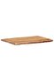 Table Top Solid Acacia Wood 100x(50-60)x3.8 cm - 6