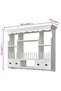 Wooden Kitchen Wall Cabinet White - 3