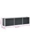 Garden Raised Bed Galvanised Steel 240x40x45 cm Anthracite - 3
