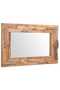Decorative Mirror Teak 90x60 cm Rectangular - 2