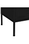 Storage Cabinet Black 80x35x101.5 cm Steel - 6