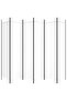 6-Panel Room Divider White 300x200 cm Fabric - 4