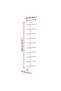 Wall-mounted Wine Racks for 20 Bottles 2 pcs Black Metal - 3