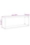 Wall Cube Shelf 4 pcs White 60x15x23 cm Engineered Wood - 3