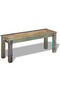 Bench Solid Reclaimed Wood 110x35x45 cm - 2
