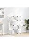 Storage Cube Organiser with 12 Cubes and Doors Transparent PP