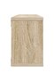 Wall Cube Shelf 4 pcs Sonoma Oak 60x15x23 cm Engineered Wood - 4