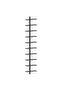 Wall-mounted Wine Racks for 20 Bottles 2 pcs Black Metal - 4