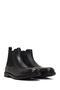 Men's Black Leather Chelsea Boots 25Wfd724218 - 2