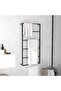 Towel Rack Black 60x10x116 cm Steel