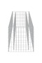 Gabion Raised Bed Galvanised Steel 180x50x50 cm - 5
