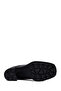 Women's Black Thick Heeled Leather Boots 25Wfd153218 - 6