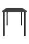 7 Piece Garden Dining Set Poly Rattan Black - 4