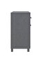 Sideboard HAMAR Dark Grey 79x40x80 cm Solid Wood Pine - 5