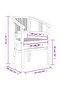 3 Piece Garden Dining Set Solid Wood Teak - 3