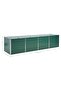 Garden Raised Bed Galvanised Steel 320x80x77 cm Green - 3