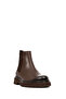 Men's Brown Leather Chelsea Boots 25Wfd620618 - 8