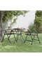 Garden Table Ø60x72 cm Expanded Metal Mesh Anthracite
