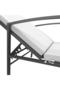 Garden Sun Lounger with Cushion Poly Rattan Black - 6