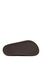 Women's Beige Buckle Suede Leather Slippers 25Sfd 306010 - 4