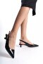 Black patent leather women's shoe tr16ms03d - 7