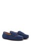 Women's Navy Blue Suede Genuine Leather Genuine Leather Shoes, Casual Shoes, Daily Shoes 25Sf - 3