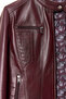 Marlyn Women's Burgundy Leather Jacket 24Wge 513347 - 6