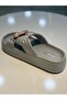 Women's Flat Slippers with Ultrasoft Sole and Accessories - 5