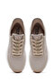 Zero Men's Beige Thick Soled Fabric Sneaker 25Sfd69486F - 7
