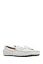 Women's White Genuine Leather Shoes, Casual Shoes, Daily Shoes 25Sfd291118 - 3