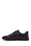 Men's Black Lace-Up Genuine Leather Sneaker, Winter Sports Shoes 25Wfd697118 - 2