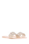 Women's Beige Stone Jelly Slippers 25Sfe4917Pv - 3