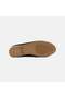 Women's Brown Suede Loafer with Metal Accessories - 4
