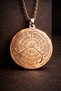 Ihlas Felak Nas Prayer Copper Medallion Necklace – Protection Prayer for Men and Women
