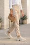 Leola Guja Imported Special Series Stone-Detail Tricot Women's Sports Shoes Beige - 3
