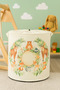 Zoo Printed Mesh Toy Storage Box Dirty Laundry Basket Folding Organizer Basket 32X40 - 2