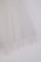 Lunas Tekstil Girls' Bowknot Dreamy Tulle Tutu Skirt White - 3