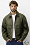 Zra model new season relaxed fit four seasons viral men's leather jacket coat