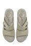 Wedge Heeled Velcro Orthopedic Women's Slippers - 4