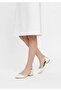 Queen Stone Satin Material Imported Women's Stylish Evening Dress Ballerinas - 4