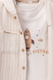 Baby Boy Holiday Set Rocket Printed Hooded Triple Set 2217 - 3