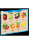 Wooden Fruits Find and Match Educational Children's Puzzle Jigsaw