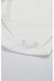 Double-Breasted Body Half Sleeve Love You Family 17144 Powder - 4