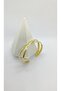 Aurora Double Strip Gold Cuff Bracelet