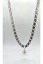 Pearl Drop Chain – İnci Damla Zincir Kolye - 2