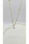 Gold Color Pearl Dorica Necklace - 2